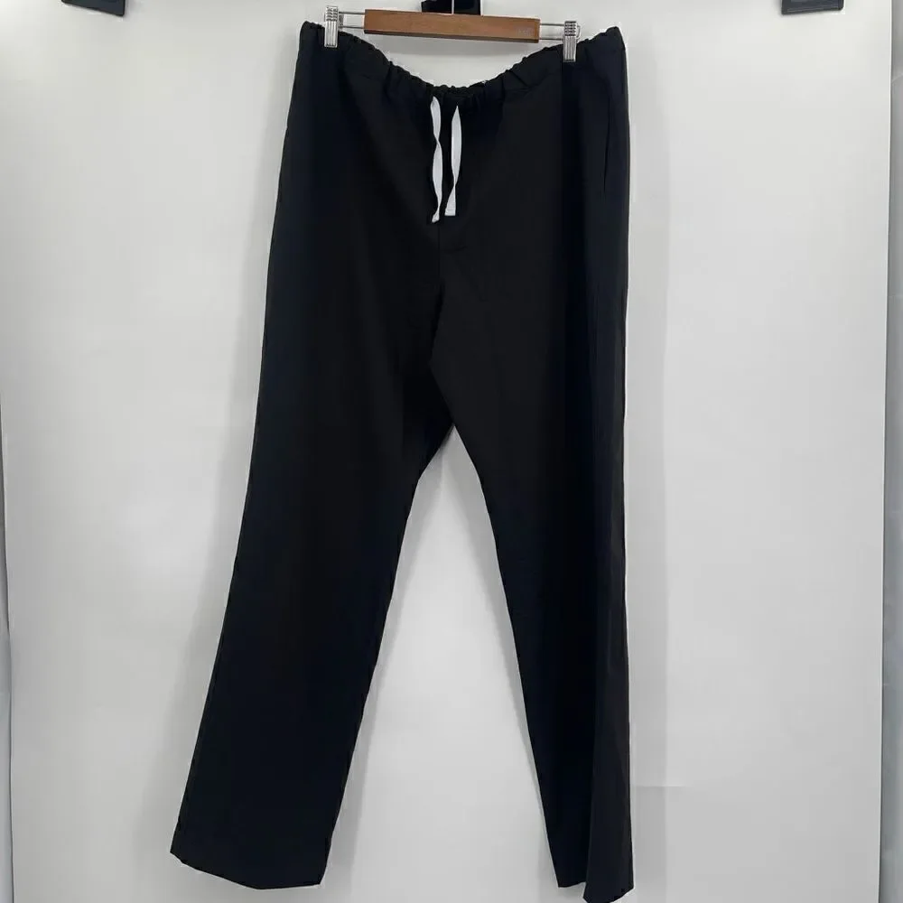 FIGS Pisco Basic Scrub Pants for Men Black Size XL